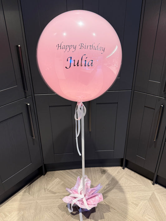 Happy Birthday Candy Floss Balloon