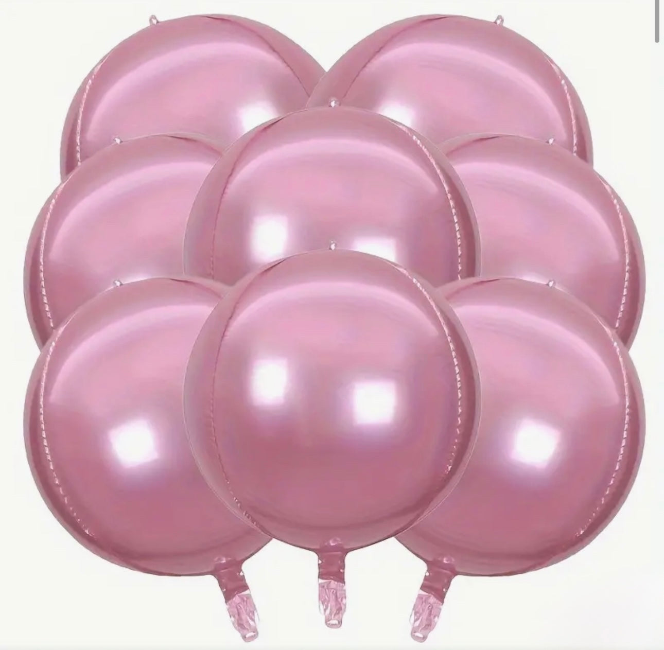 Large Luxurious Metallic Balloon Set of 7