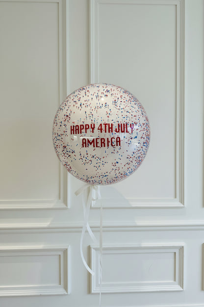 Happy 4th of July Balloon Bouquet | Personalised USA Independence Day Balloons
