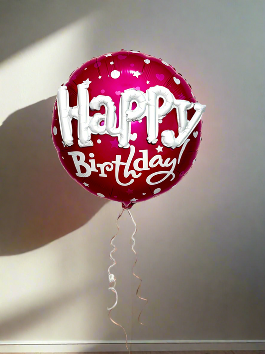 3D Happy Birthday Balloon x 1