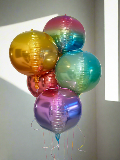 Radiant Metallic Balloon Collection (5 pieces)