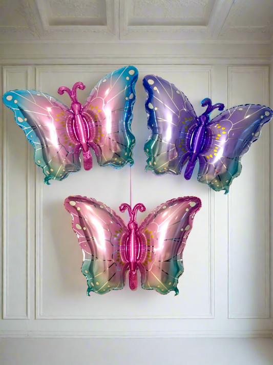 Pink Butterfly Balloon