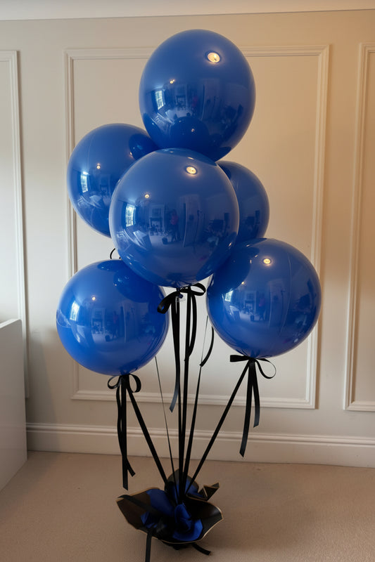 Royal Blue Elegance – set of 6