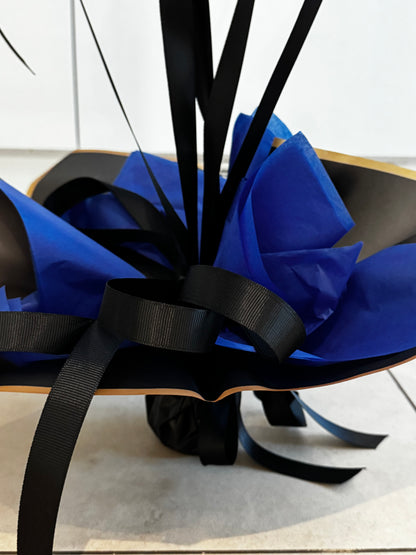 Royal Blue Elegance – set of 6