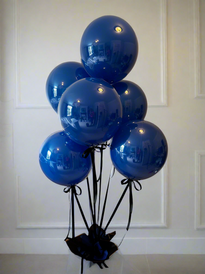 Royal Blue Elegance – set of 6