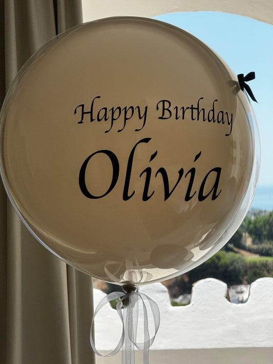 Add-On: Personalised Balloon (with bouquet purchase only)