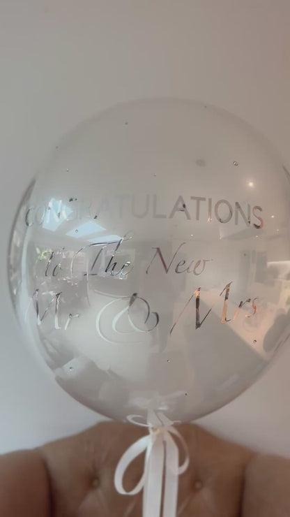 Congratulations to the New Mr & Mrs