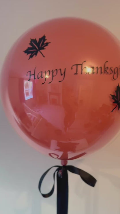 Happy Thanksgiving Balloon